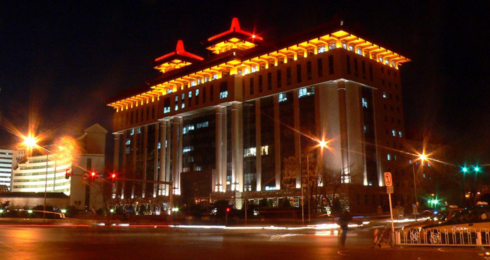 北京交通部办公大楼LED照明案例