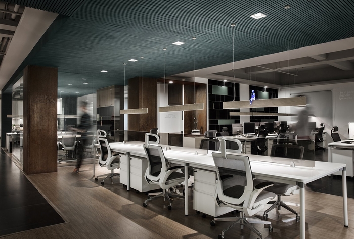 Case of LED linear lights for office in Beijing