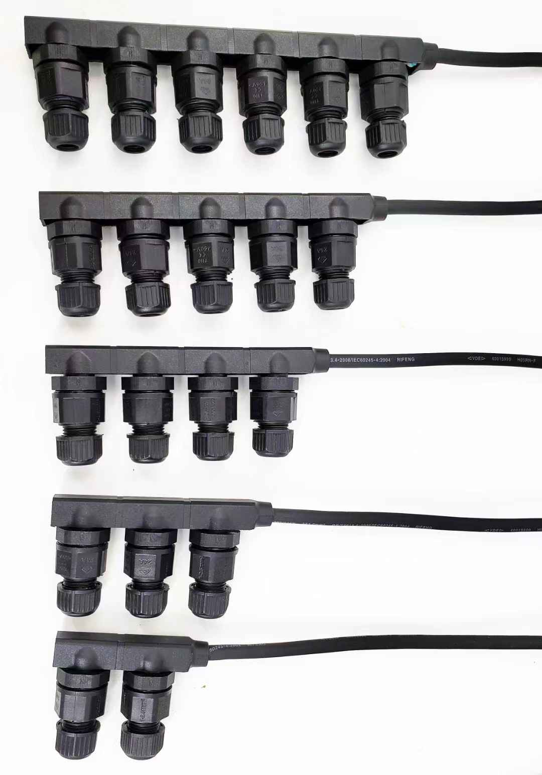 All-in-one waterproof connector